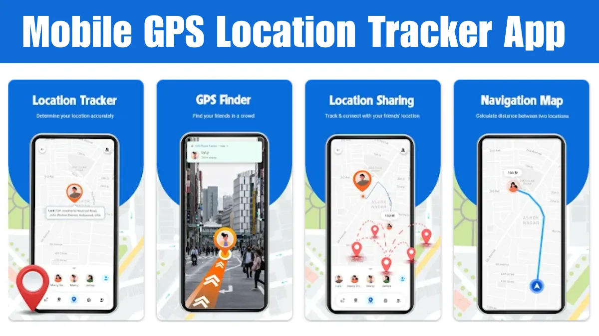 Mobile GPS Location Tracker App